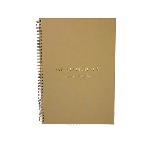 Burberry A4 Diary Refill In Honey 4064071 5045551205042